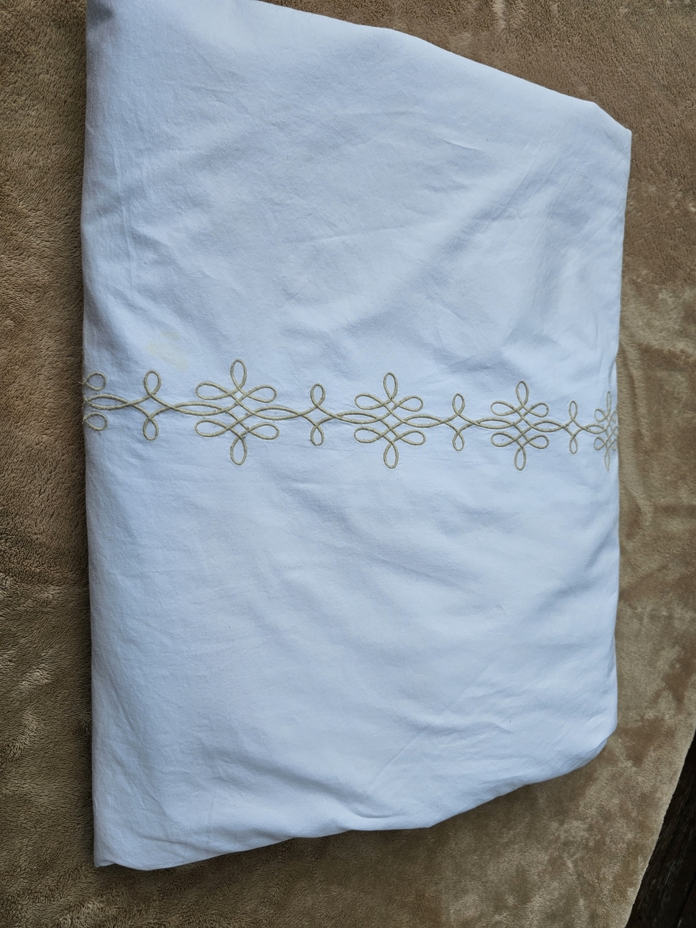 Matouk King Duvet Cover